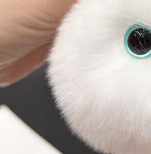 Artificial Mink Hair Mydriasis Kitty Car Key Ring e2323acc b341 48e3 8eff f2889fb8b524