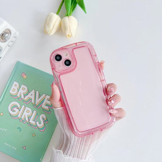Applicable Soap Phone Case Transparent Soft Shell Fine Hole e234ce59 3f34 4de1 a788 3bb8f00a6ca0