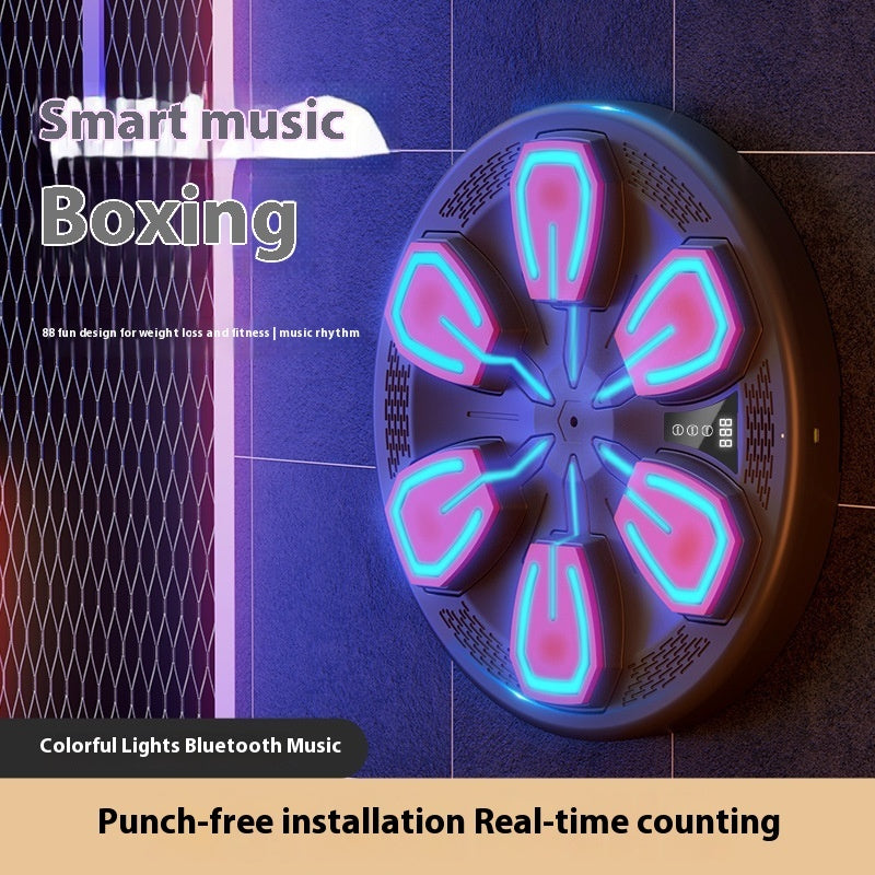 Music Boxing Machine Smart Home Fitness Electronic Wall Target Male Boxing Response Training Equipment e2581c55 d367 40e3 a19