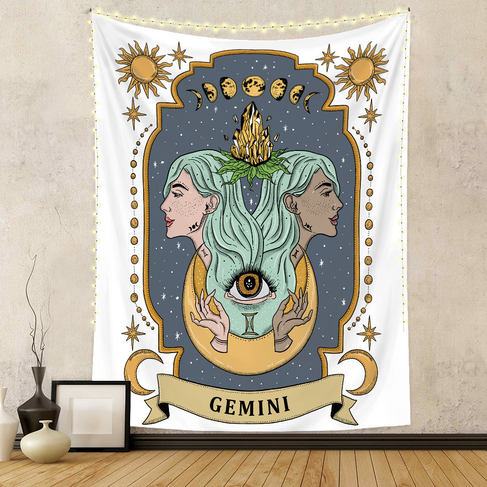 Twelve Constellation Tapestry Skull Tapestry Tarot Tapestry e2590c1a 198a 48fc 8ce4 792cbfc994af