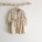 Linen Girls' Sleeveless Lace-up Waist Versatile Versatile Princess Dress e2617824 3a30 4a27 a31d 7314948b2105