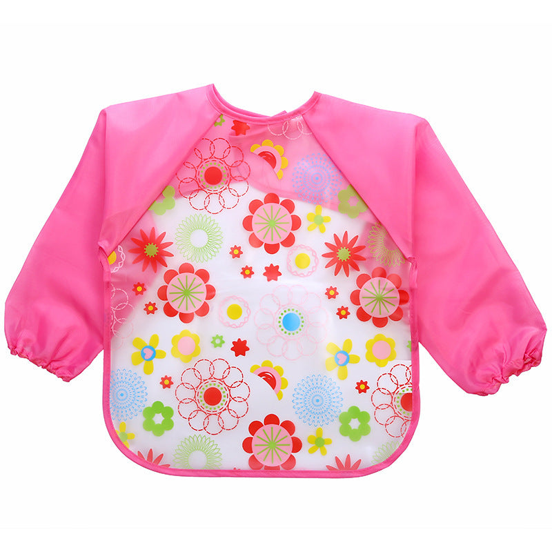 Children's Gown Long Sleeve Kids Waterproof Meal Baby Apron Painting Clothes Bib Protective Clothing e28e2db3 a923 49ee 91e0 
