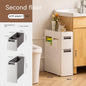 Plastic Floor-standing Multi-layer Toilet Corner Shelf Bathroom Toilet Side Storage Cabinet e298f3f8 ede1 4186 a91a bdadb9f89