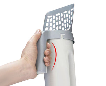 Large Capacity Toilet Bucket Portable Removable And Washable Integrated Cat Litter Scoop e29ba381 7398 4c79 885c ae82db85d046