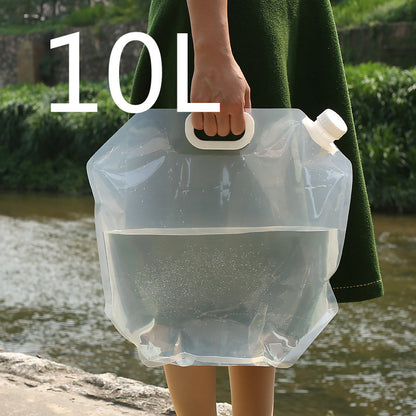 PVC Outdoor Camping Hiking Foldable Portable Water Bags Container e29f1144 cfc4 48a3 b2a5 035dd8dbf71a