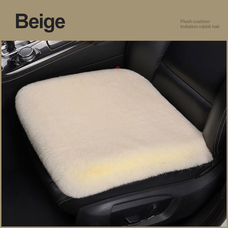 Car Seat Winter Plush Single Seat Square Cushion e2addfa0 55ba 49b6 bf01 bf5651abcc40