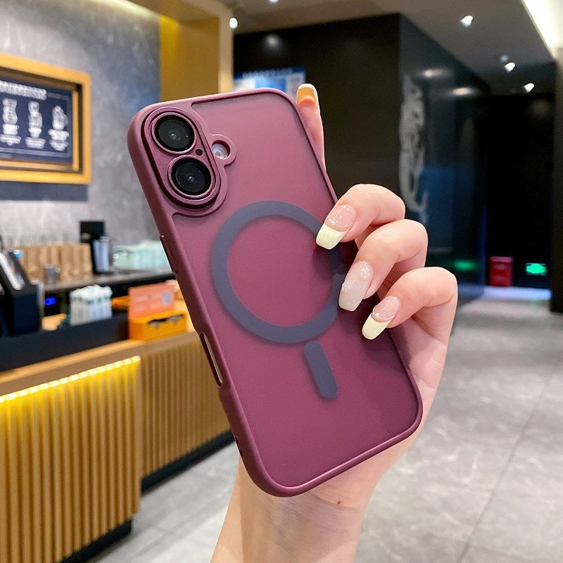 Phone Case Yadun Skin Frosted Magnetic Lens Protector Protective Case - 图片 9