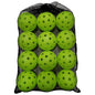 74mm40 Hole 26g Plastic Pickleball Weifu Holed Balls Pickleball Black Net Pocket Suit 12 PCs - HD Wireless Product #9