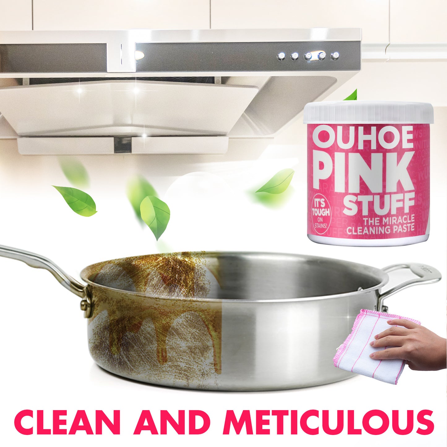 Household Mild Multi-functional Cleaning Cream Clear Kitchen Heavy Oil Stain e315f745 0244 490c 85c5 4f60728a3ede