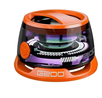 Portable Bluetooth Speaker G200 RGB Lighting Speaker BT5.3 Mini Sound Box 7 Hours Playback Magnetic Phone Holder e337b353 2d5