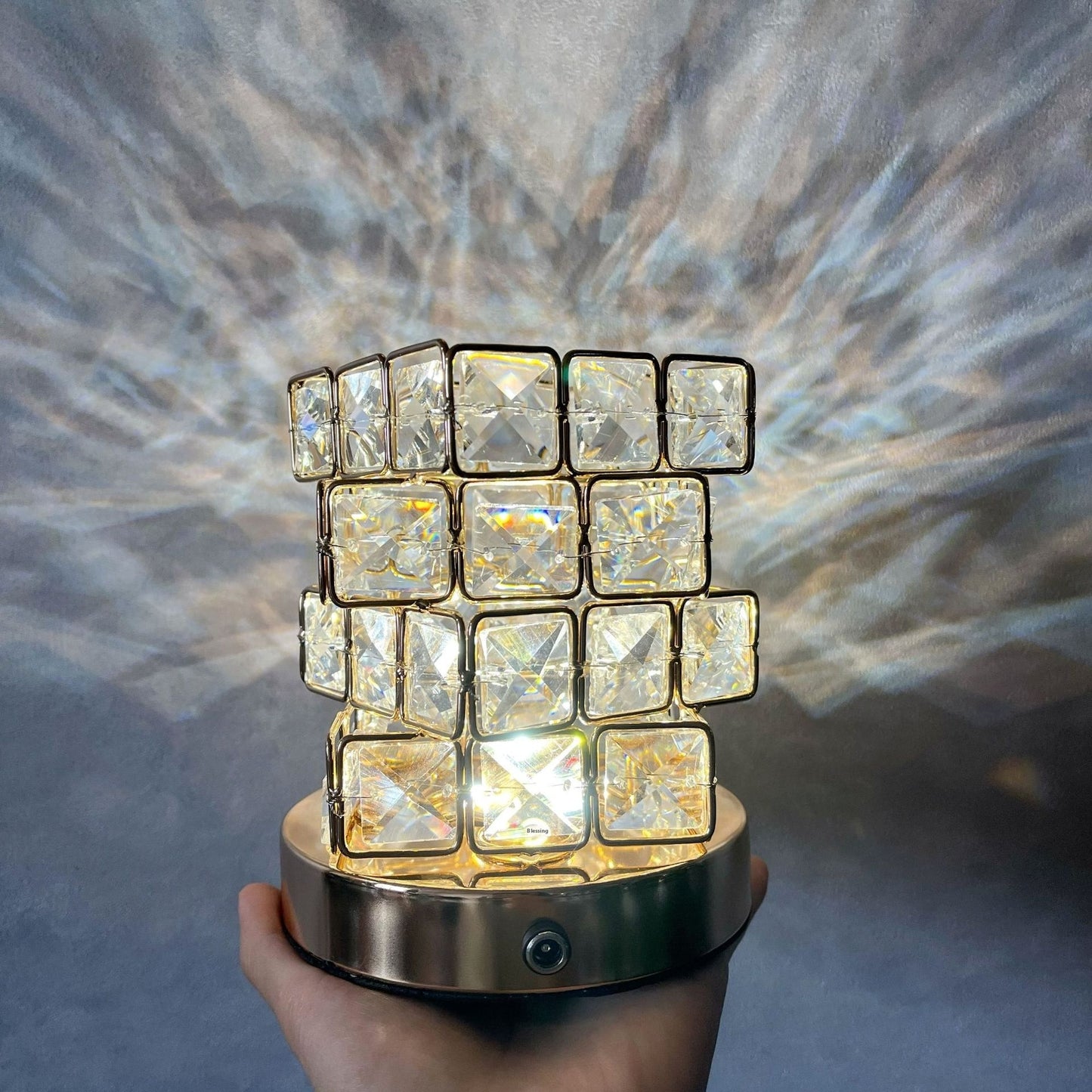 520 Gift Rose Cube Atmosphere Table Lamp - HD Wireless Product #12