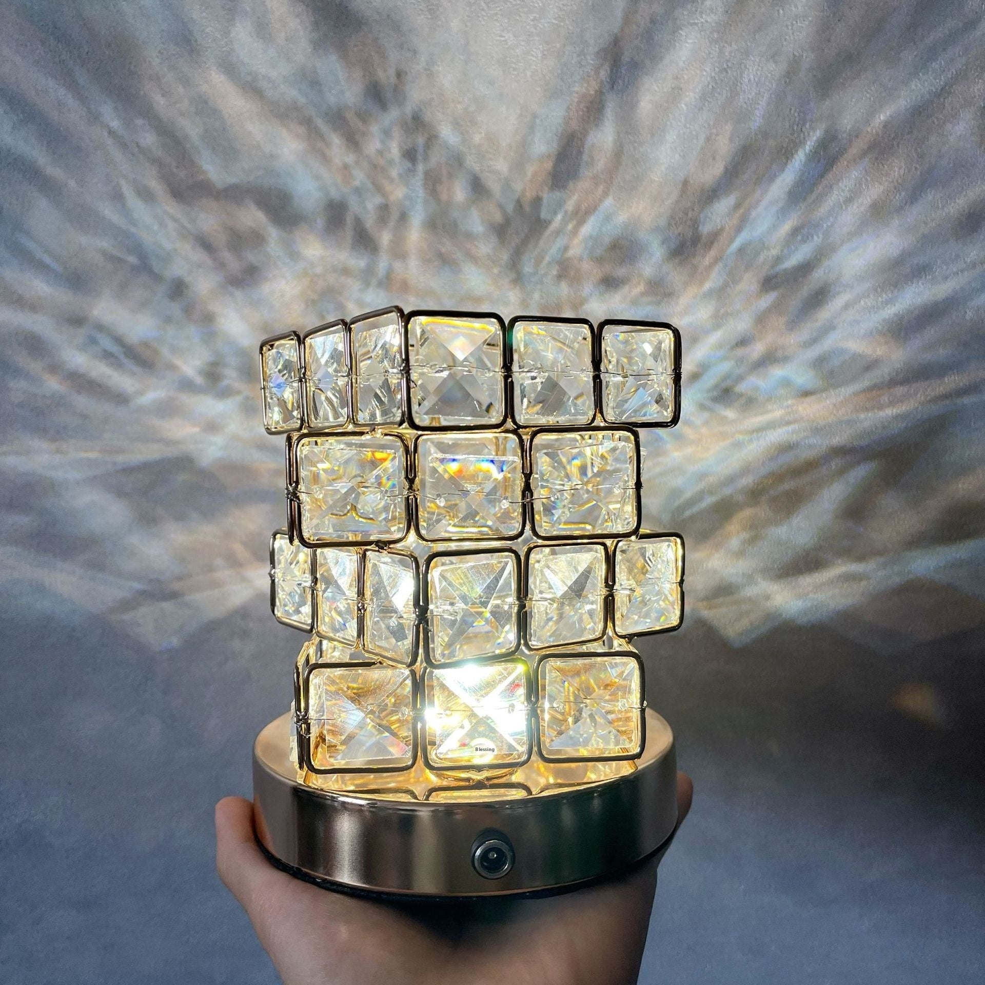 520 Gift Rose Cube Atmosphere Table Lamp - HD Wireless Product #12