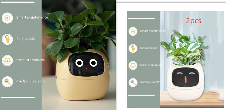 Smart Planter Endless Fun Over 49 Rich Expressions 7 Smart Sensors And AI Chips Make Raising Plants Easy And Fun e349672a b14