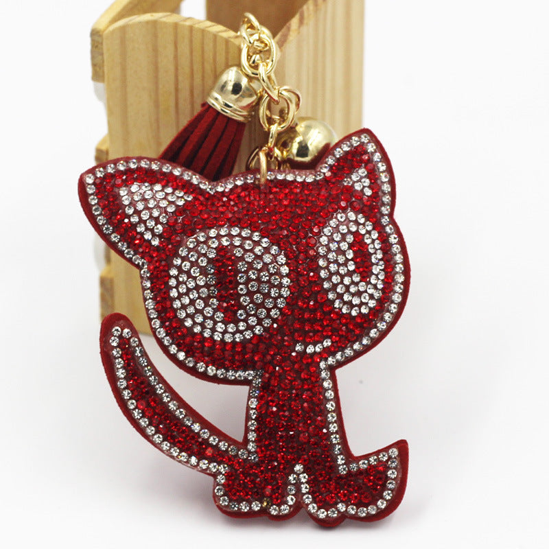 Cute Two-tone Cat Bag Package Pendant e3550ee5 aee5 443d a0f3 cb2c69fed96a