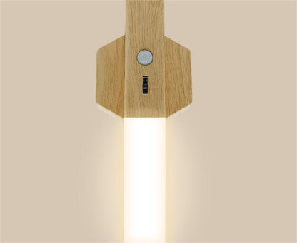 Smart Home Wooden Small Night Lamp Lamp LED Induction e3577d0f b024 42b4 9d5b 56414c0763bc