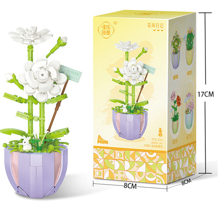 Building Block Puzzle Toy Eternal Flower Potted Mini Succulent Potted Plant e35d87c5 95a3 4205 b427 d46aee96c14e