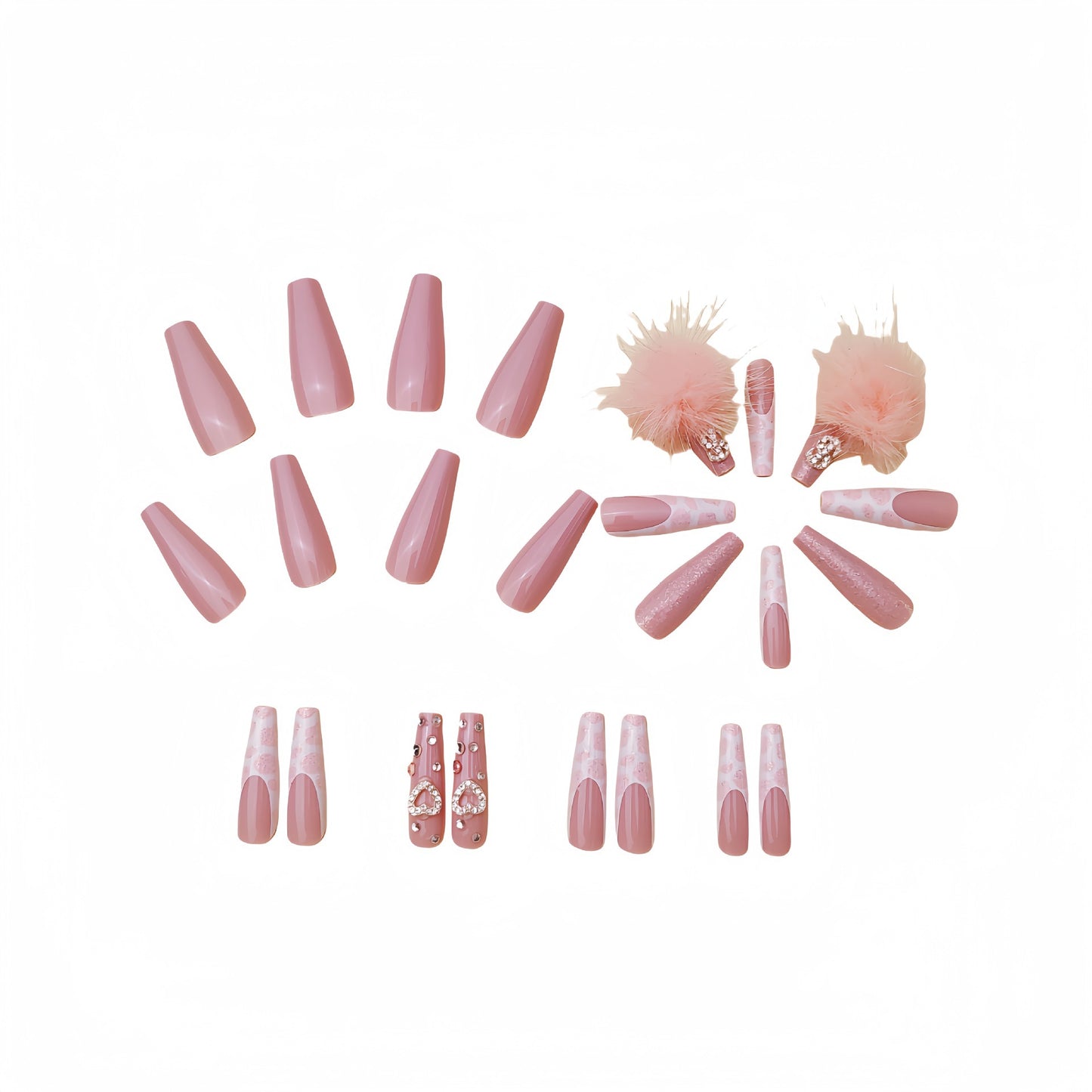 Cotton Candy Ball Diamond Wear Ballet Armor Gentle Girl Fake Nails e369502b 0ceb 4462 b4ab 2907234b88d0