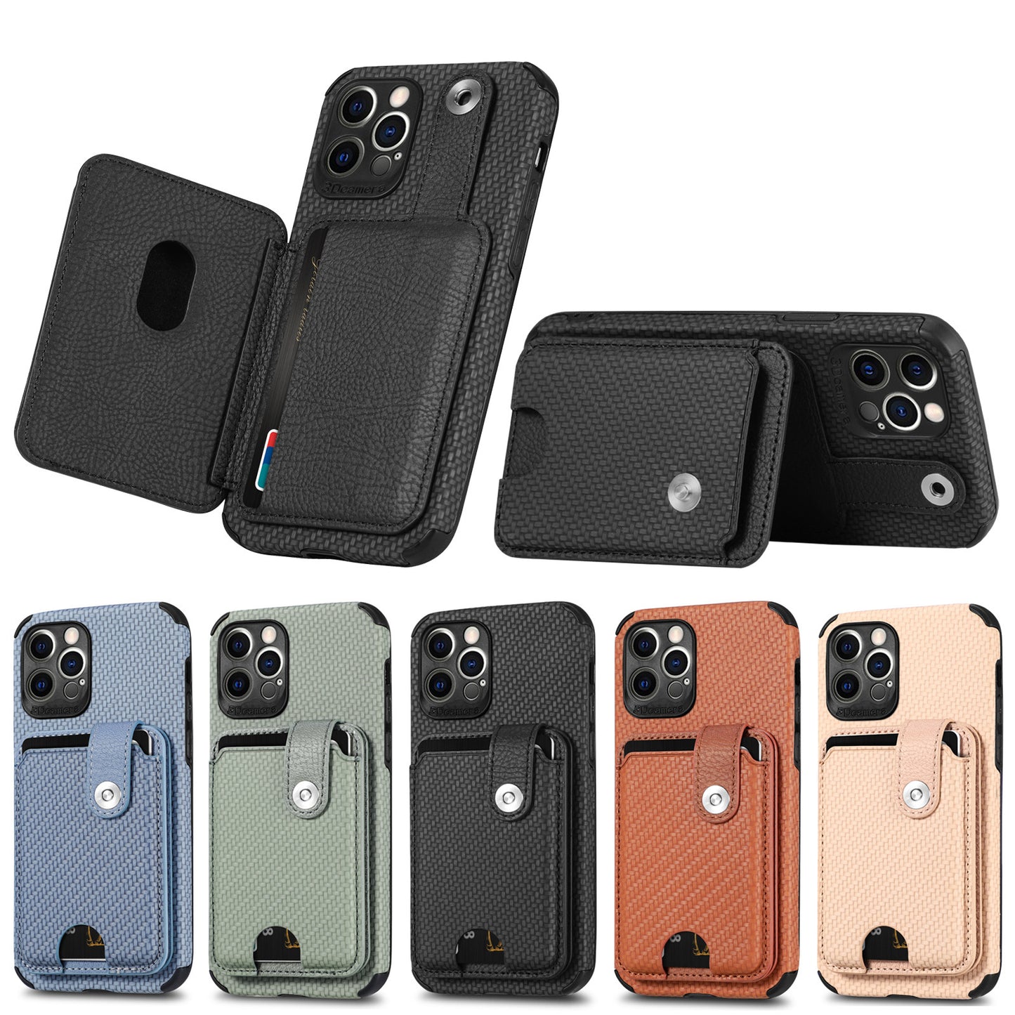 Mobile Phone Case Creative Anti-fall Bracket Card Pack Protective Cover e36982db 888e 4475 9957 7e4da65e2ae4