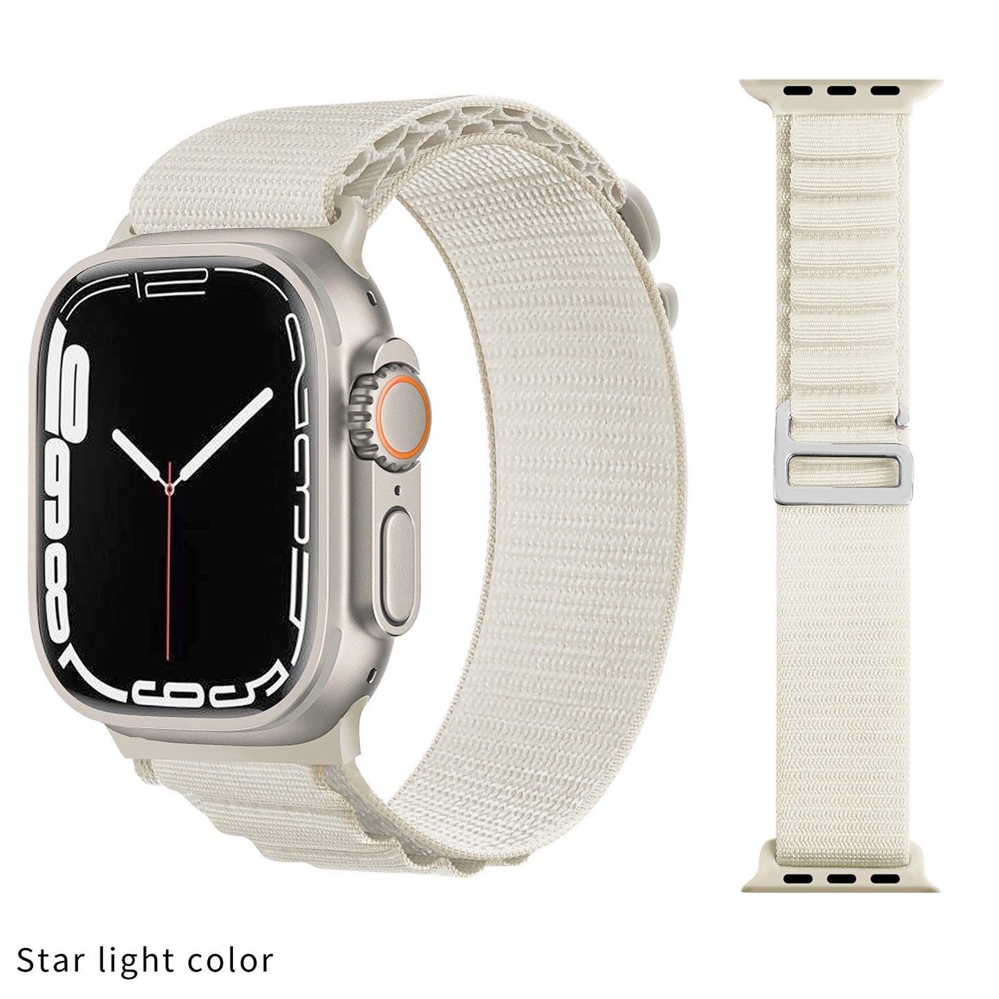 Applicable Strap Loopback Strap Watch 345678 Nylon Watchband e3746e0f 3a45 4507 8907 b3f66f6a2cf2