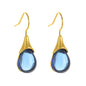 Drop-shaped Inlaid Cat's Eye Earrings Four-color Simple e3833342 b61f 44bb a872 16980a8410f6