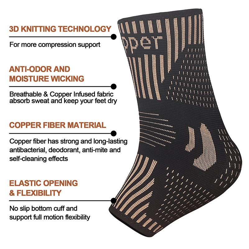 Copper Ion Ankle Support Basketball Running Climbing Sports Protective Gear e383ab39 fb50 4df1 9f93 9dc0bc708d73