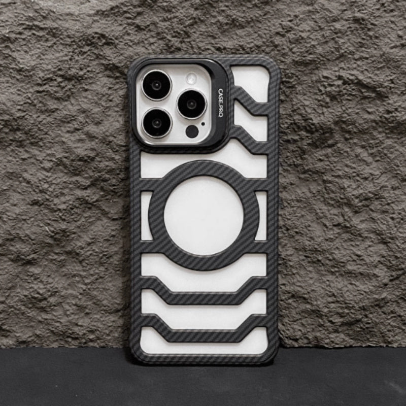 Magnetic Carbon Fiber Grain Frosted Light Phone Case e384102d 77b2 4858 98a9 b918c88f0f1c