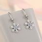 Temperament Snowflake Earrings With Rhinestones Fashion Personalized Christmas Earrings For Women Jewelry e3ad446b e072 4b08 