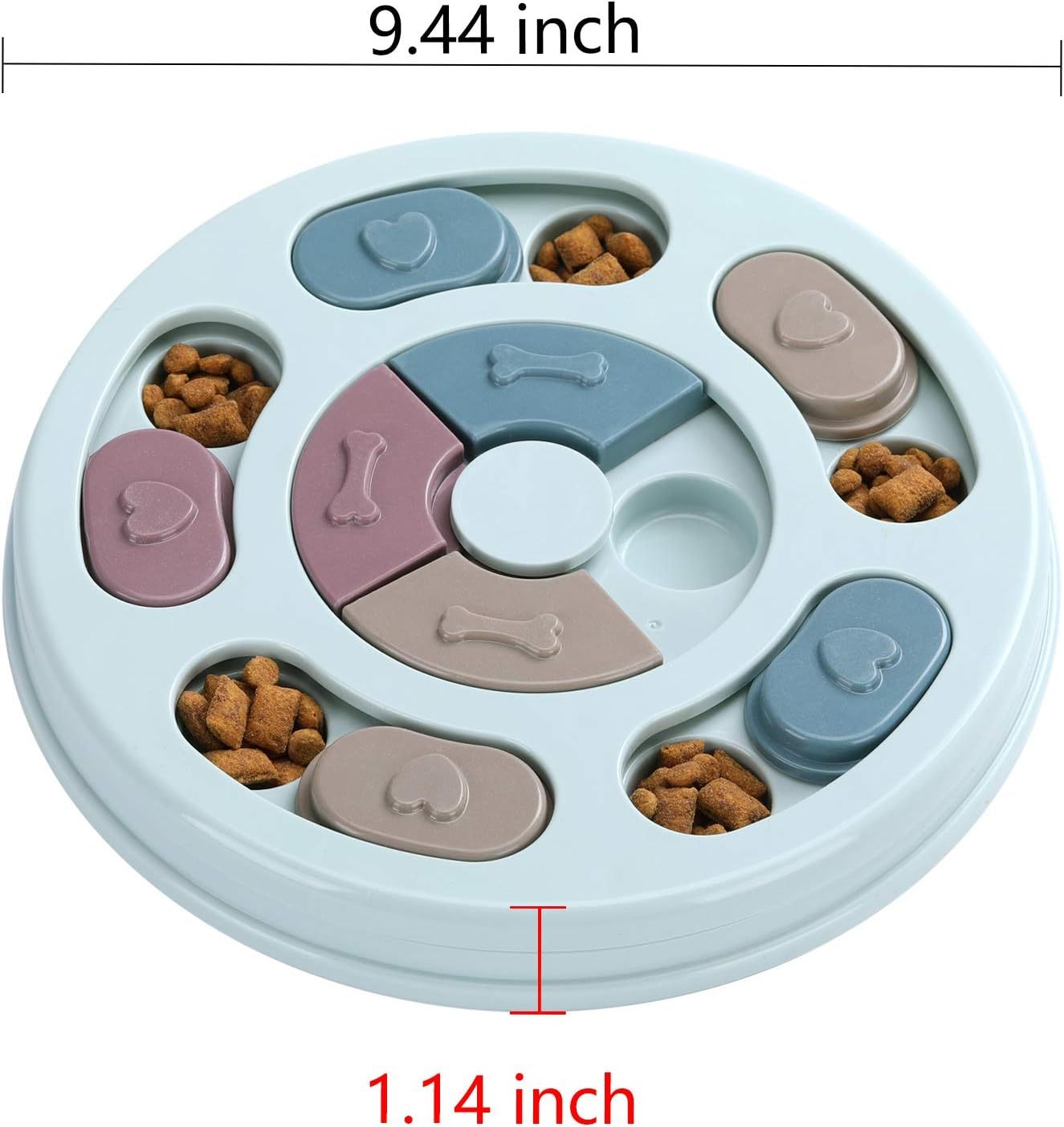 Dog Puzzle Toys Dogs Food Puzzle Feeder Toys For IQ Training Mental Enrichment Dog Treat Puzzle e3c4d330 7ff2 4fd7 af60 ac589