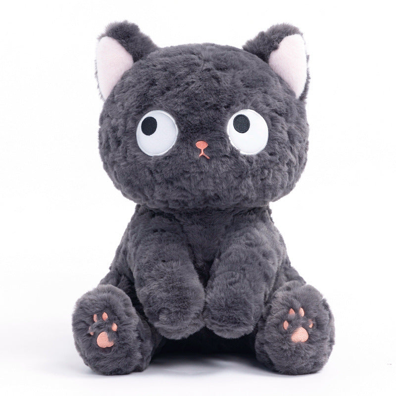 Cute Black Cat Sitting Posture Squatting Posture Pure Plush Toy e3c8e82a 4ee2 477a 8d46 1955695e667c