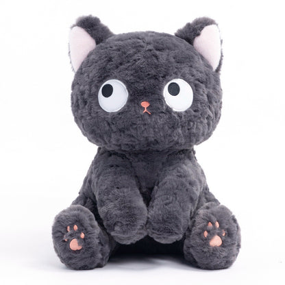 Cute Black Cat Sitting Posture Squatting Posture Pure Plush Toy e3c8e82a 4ee2 477a 8d46 1955695e667c