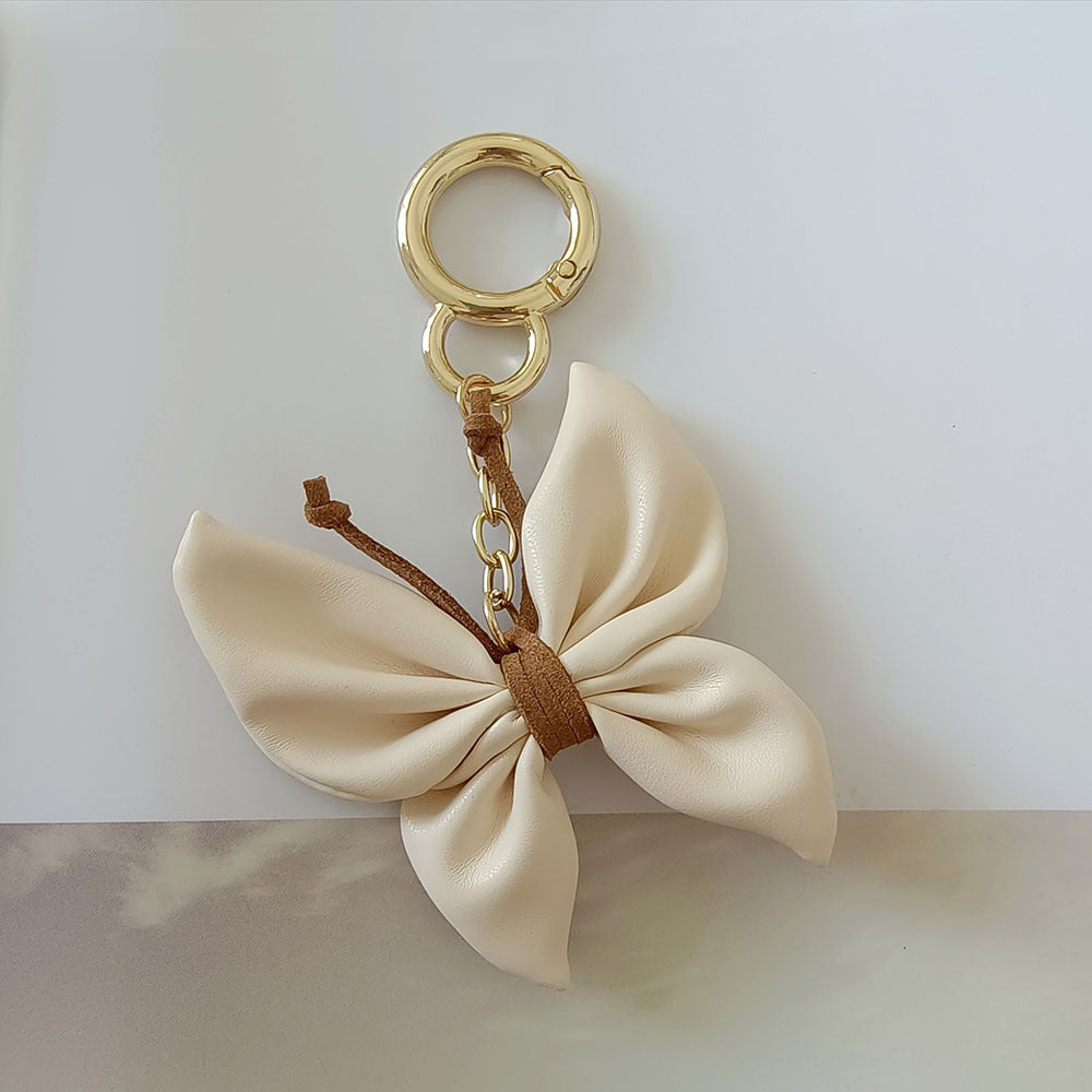Butterfly Keychain Cars And Bags PU Leather Pendant e3d16c27 c83a 45db bfe2 a7b66730cc71
