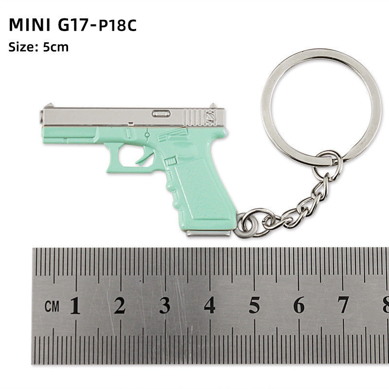 Alloy P92 Model G17 Sand Eagle Left Wheel Keychain e3f68e67 4545 4d72 ac50 c9d644fdbe6f