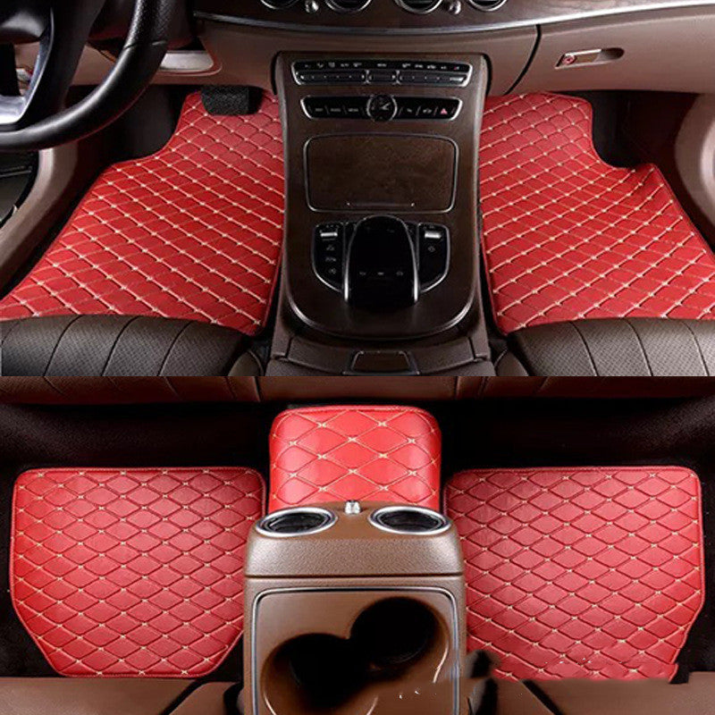 Universal Right Rudder Foot Pad Leather Quilted Embroidered Full Surround e3fbb57c 38e6 4a3d 9eeb 5490927be9da