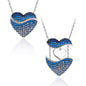 Angel Wings Heart Pendant Necklace Women e402a30c f168 413f 867e c9fab194fe4b