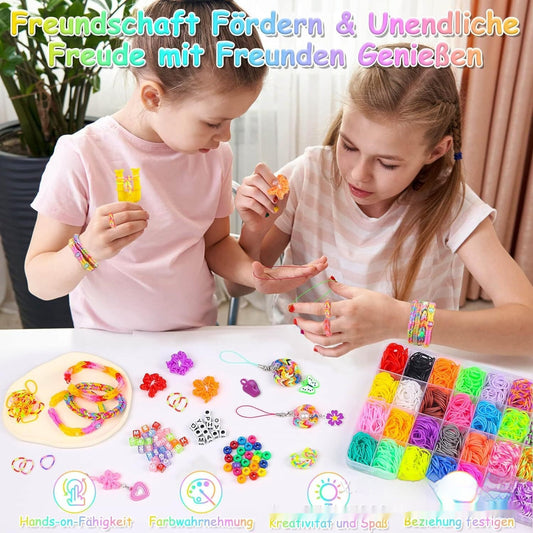 40 Grid 2500 Rainbow Handmade Knit Device - HD Wireless Product #1