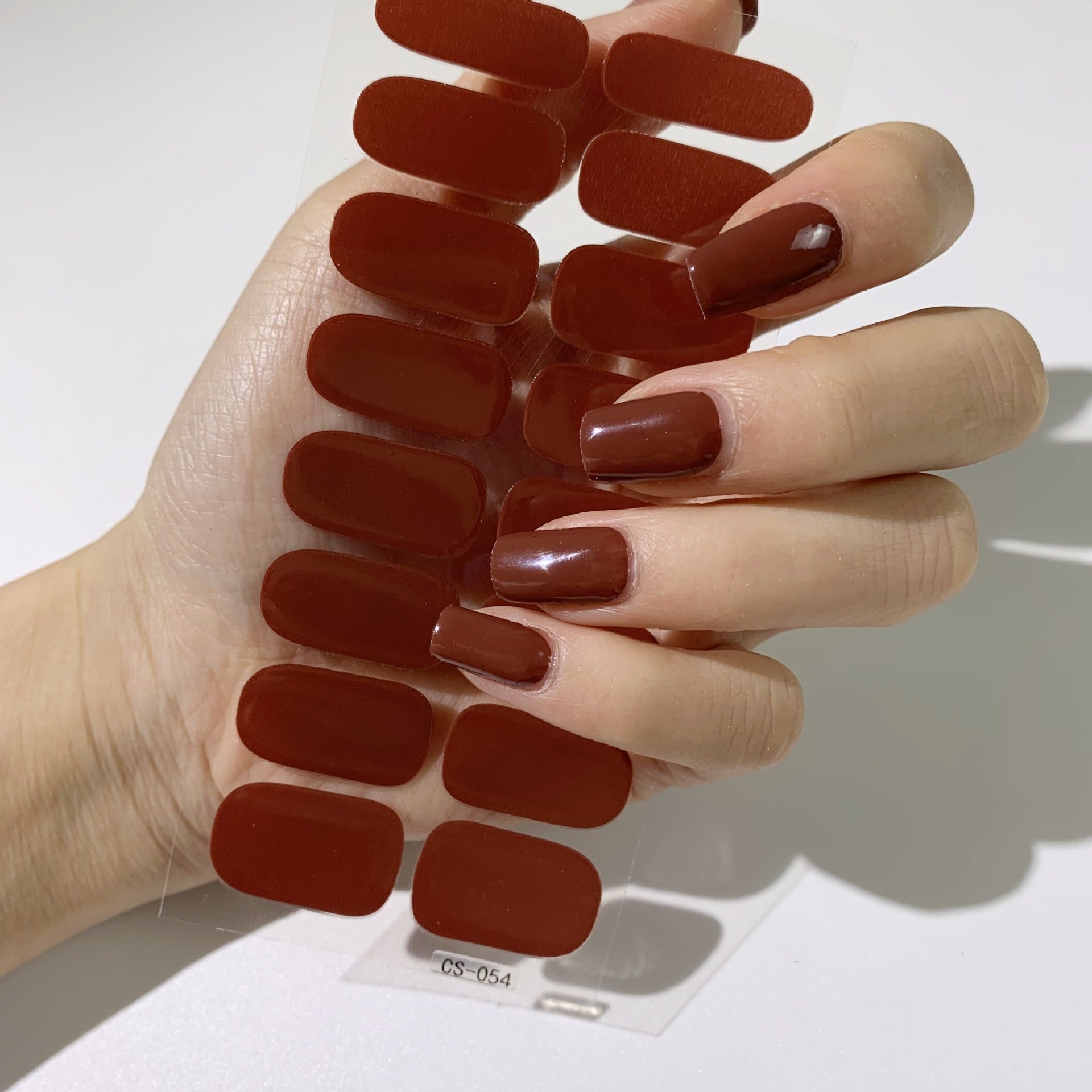 Solid Color 16 Small Stickers Nail Stickers Simple Nail Stickers e40e049f 5843 4ca8 9051 7c4d6dc8f5c8