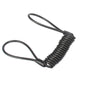 Electric Scooter Bicycle Helmet Motorcycle Disc Brake Lock Spring Reminder Rope European And American Creative Travel Wire Ro