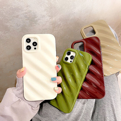 Ins Style Simple Pleated Phone Case e43c452f 51ff 418d bda6 bb46451d7d41