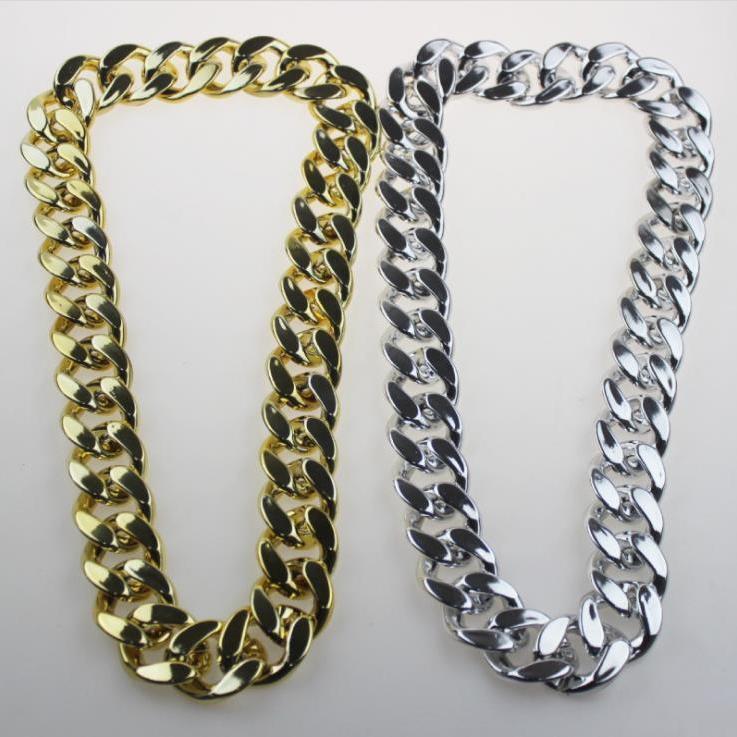 Plastic Big Gold Chain Dog Cat Necklace e4456bfd 1908 463d a846 7cfc51dbab6c