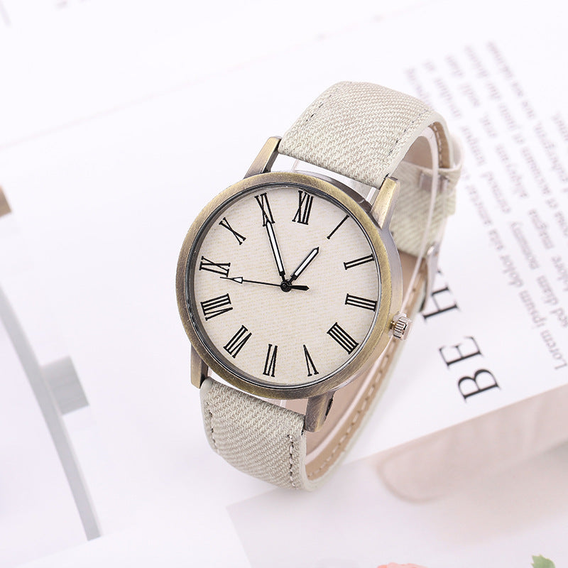 Women's Casual Denim Belt Quartz Watch e471243f 1e9d 4b14 8b4e 3d0614d5760a