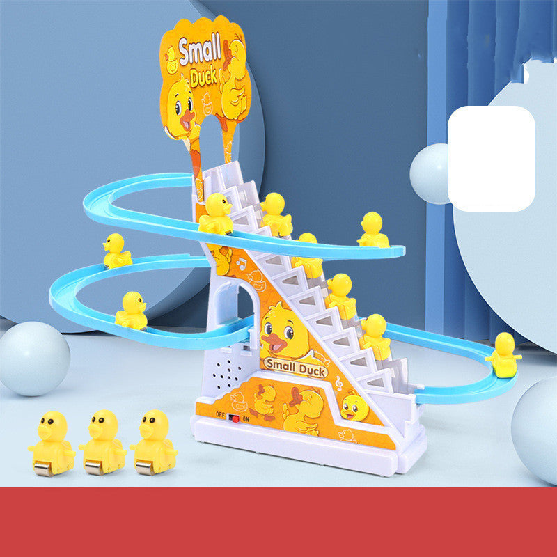 Little Duck Climbing Stairs Toy  Little Penguin Automatic Ladder Light e47f8cdd 90b2 40a0 9547 7a7dd46b0726