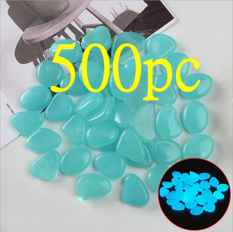 Luminous Stones Fluorescent Aquarium Pebbles Fish Tank Garden Luminous Stones e483dabf 810e 48db 8313 85d1f84801ae