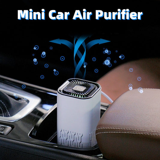 Car Air Purifier Portable Negative Ion Generator Remove Formaldehyde Dust Smoke Air Freshen Washer For Home Car e492e340 14be