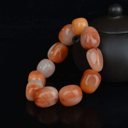 Jade Pebble Bracelet Natural Gobi e49ed8f1 998c 4247 92fc 7ee8d8b57058
