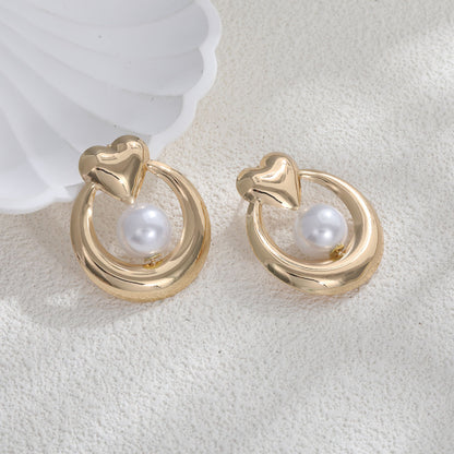 Exaggerated Large Pearl Earrings Female Special-interest Design e4a346e7 c134 43dd 835a dde48103aafd