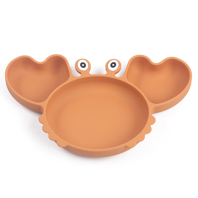 Silicone Split Cutlery Crab Plate For Infants e4c1a489 7e9c 47e9 af42 e93d6be717b5