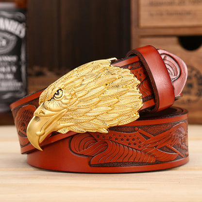Men's Fashion Eagle Leather Belt e4c30482 f89b 43ba a3eb 06038d2e9208