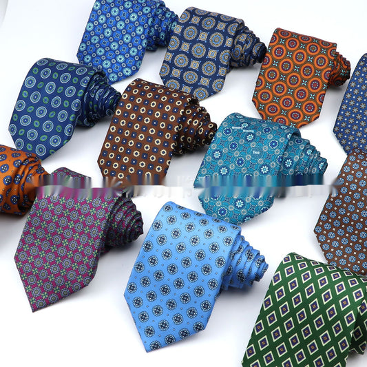 Business Polyester Men's Printed Workplace Tie e4d096de 180b 4a0e ba7e 9f832fe4f2eb fine