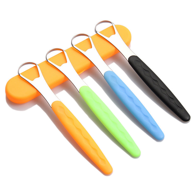 Tongue Scraper Tongue Cleaning Stainless Steel Tongue Scraper Oral Care Tool Deodorant Tongue Brush e4e87051 25cc 41fe 986d 3