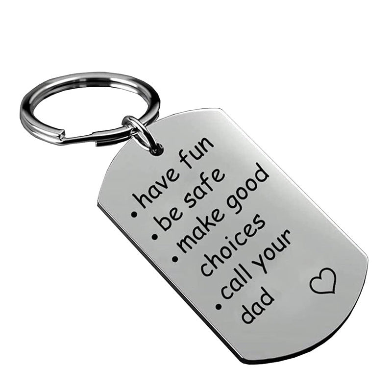 Have Be Safe Make Good Choices Keychain Safe Pendant e4f7e946 0728 4571 bf03 4cd1dbdef7f9